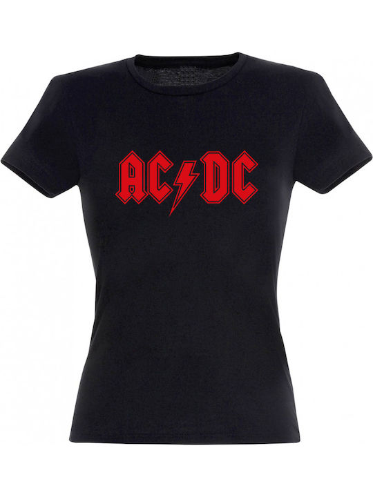 Logo T-shirt AC/DC Black