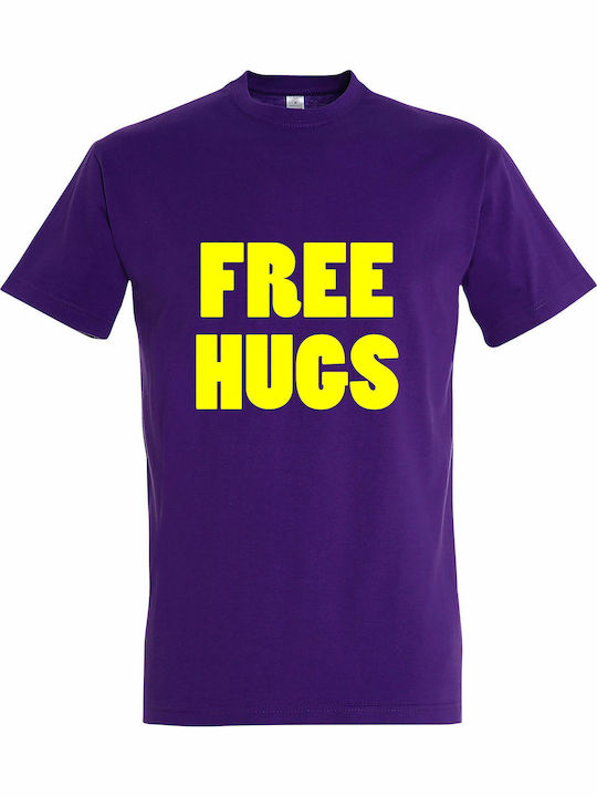 FREE Tricou Violet Bumbac