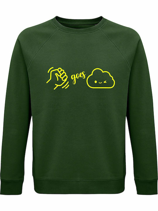 Cloud Sweatshirt Green