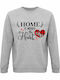 Heart Sweatshirt Gray