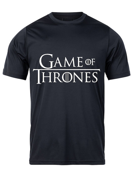 T-shirt Thrones σε Μαύρο χρώμα