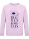 Men Love Sweatshirt Pink