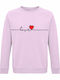 LOVE DESIGN Sweatshirt Rosa