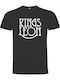 Tshirtakias Kings T-shirt Μαύρο