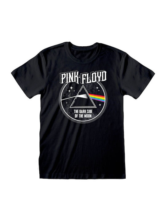 Heroes INC Retro T-shirt Pink Floyd Black Cotton