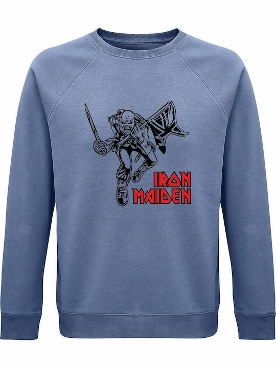 Sweatshirt Eiserne Jungfrau Blau