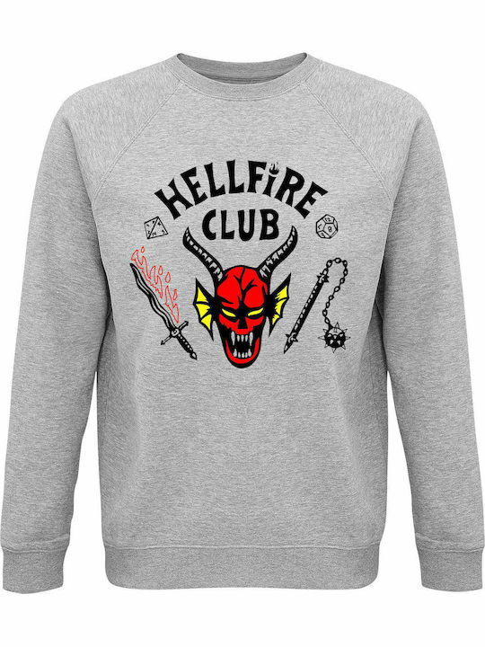 Φούτερ Hellfire Club σε Γκρι χρώμα