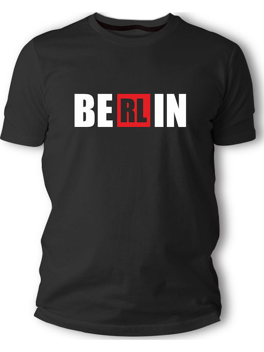 Frisky T-shirt La Casa de Papel Black