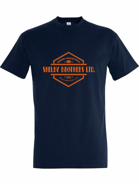 Shelby T-shirt Blue Cotton