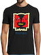 T-shirt Pink Floyd Division σε Μαύρο χρώμα