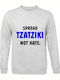 Not Hate Sweatshirt Gray