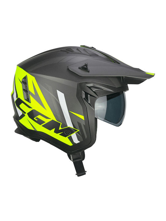 CGM 155X Rush Motorcycle Helmet Jet 1150gr