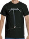 T-shirt Metallica Guitar σε Μαύρο χρώμα