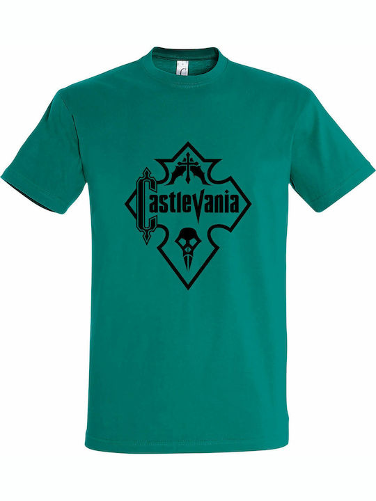 Castlevania Tricou Verde Bumbac