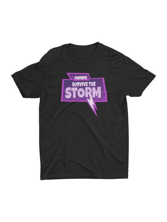 T-shirt Studio storm T-shirt Fortnite Μαύρο