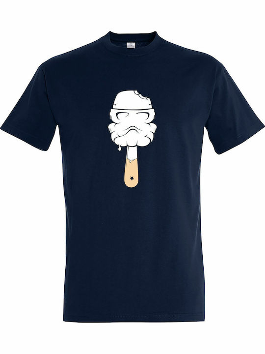 Ice T-shirt Star Wars Navy Blue Cotton