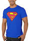 T-shirt Superman Blau