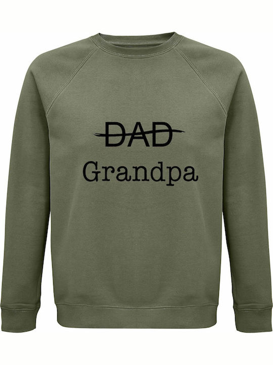 From DAD Sweatshirt Khaki