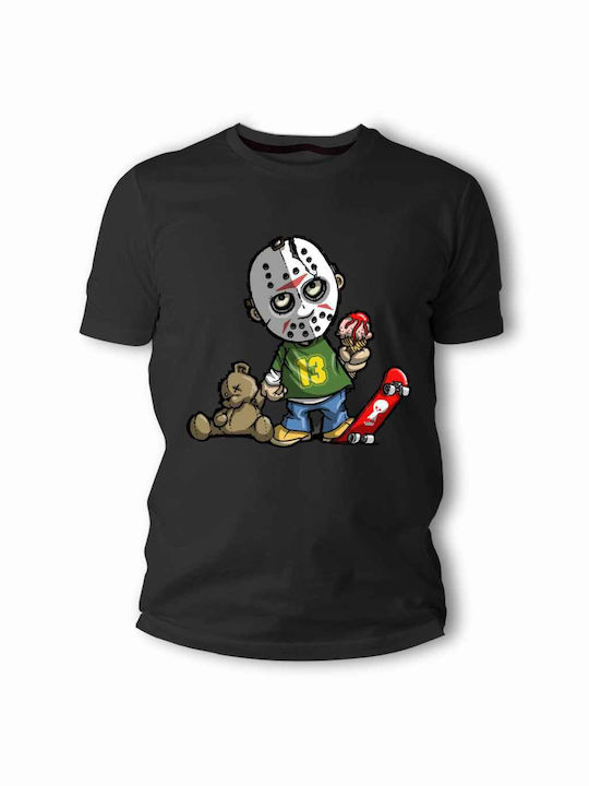 Frisky T-shirt Jason σε Μαύρο χρώμα