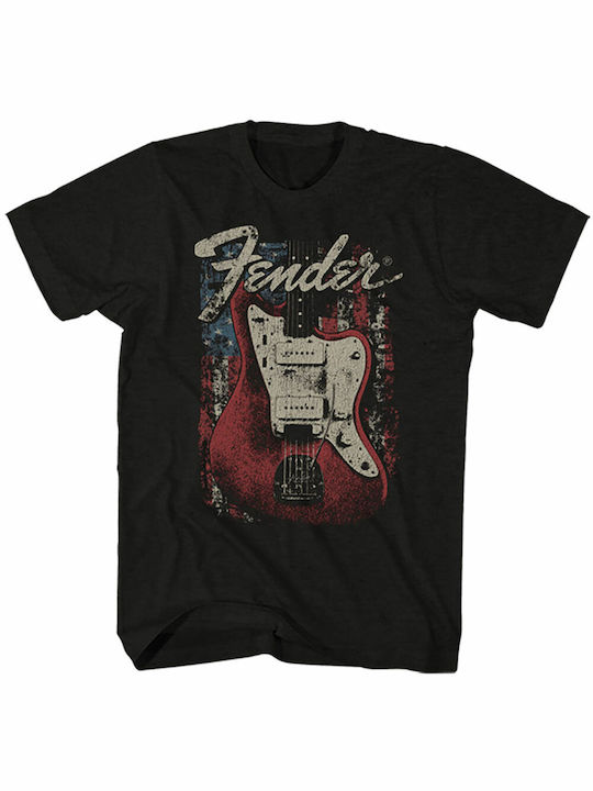 Fender T-shirt σε Μαύρο χρώμα