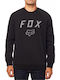 Fox Sweatshirt Schwarz