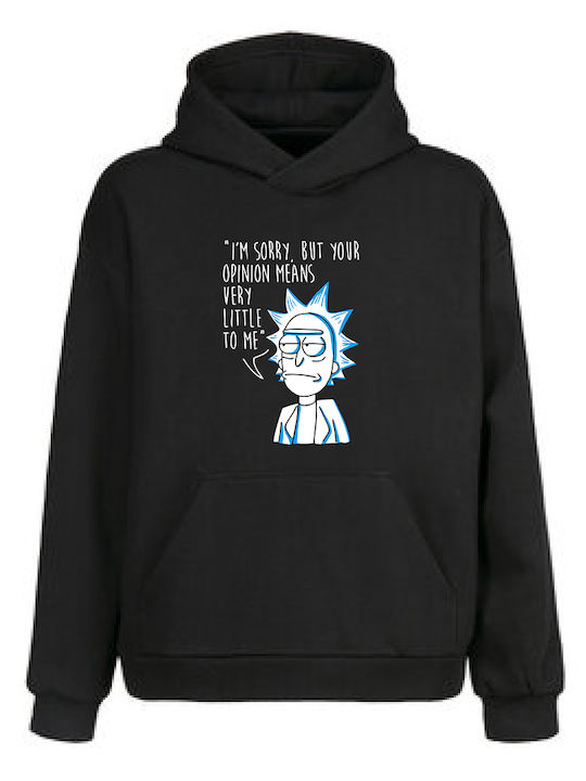 Rick and Morty Rick Sweatshirt Black