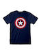 Marvel T-shirt σε Navy Μπλε χρώμα