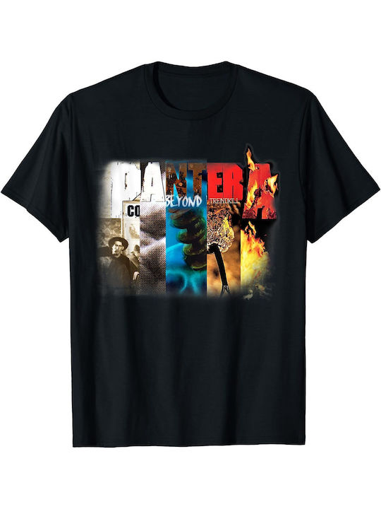Pegasus Pantera T-shirt Μαύρο