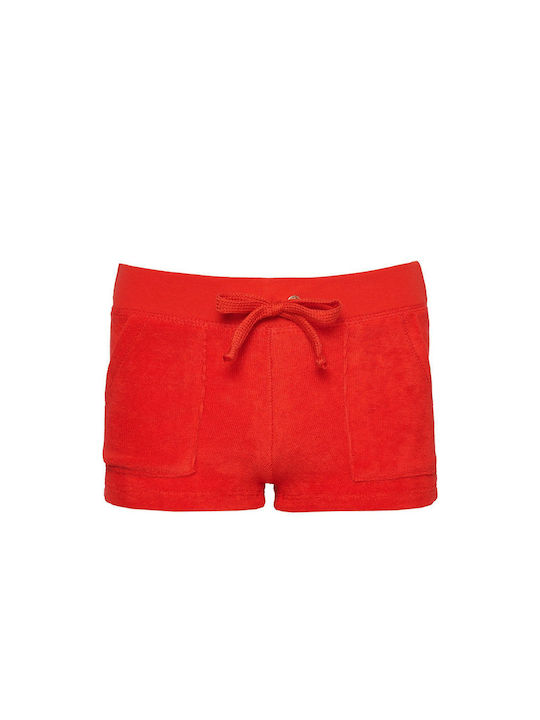 SugarFree Kids Athletic Shorts/Bermuda Red