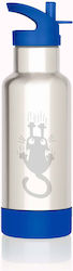 Gaspajoe Funky Cat Thermos Non Spill 500ml Blue