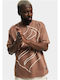 Polo Short Sleeve Brown T-Shirt