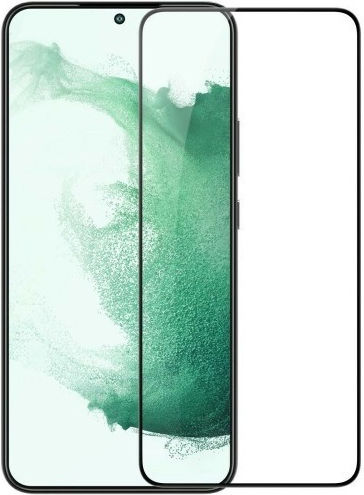 5D 0,3mm Vollflächig Gehärtetes Glas Schwarz Displayschutzfolie für Galaxy A54