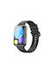 Solid Color Λουράκι Σιλικόνης Μαύρο (Huawei Watch Fit 2)