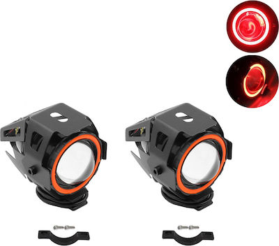 Projector Motorcycle LED 2pcs