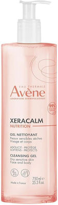 Avene XeraCalm Nutrition Flüssig für das Gesicht & den Körper 750ml