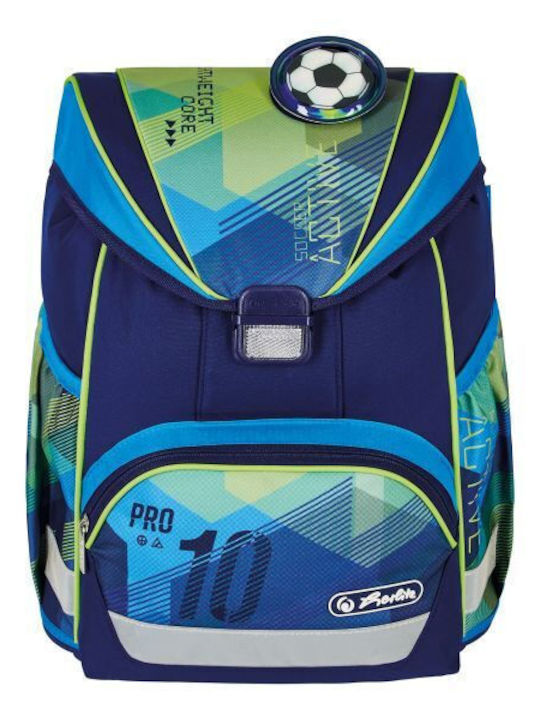 Herlitz School Bag Backpack Elementary, Elementary in Green color