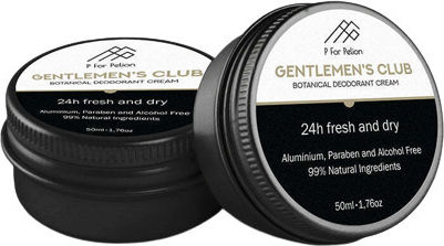 P For Pelion Gentlemen’s Club Deodorant 24h als Creme Aluminiumfrei 50ml