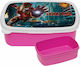 Koupakoupa Plastic Kids' Food Container Pink x ...
