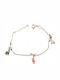Ios Kids Bracelet Chain from Silver with Figure