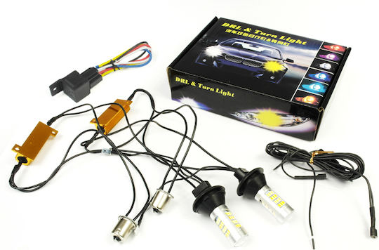 Interlook Λάμπες P21W / W21W LED Λευκό 12V 50W 2τμχ