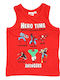 Kids' Shirt Sleeveless Red
