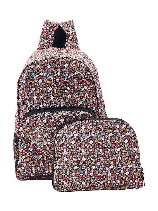 Eco Chic Black Ditsy Kids Bag Backpack Multicolour / Multicolour / Multicolour / Multicolour / Multicolour