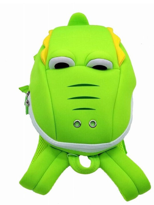 NOHOO 3D Schulranzen Rucksack Kindergarten Grüne 22 x 9 x 33,5cm