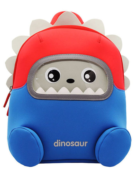 NOHOO Schulranzen Rucksack Kindergarten Blau 23,5 x 10 x 25,5cm
