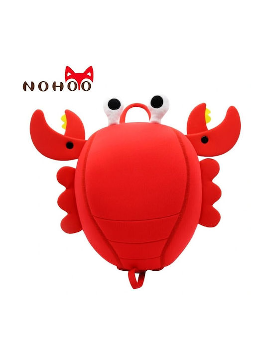 NOHOO Schulranzen Rucksack Kindergarten Rote 21 x 10 x 24cm