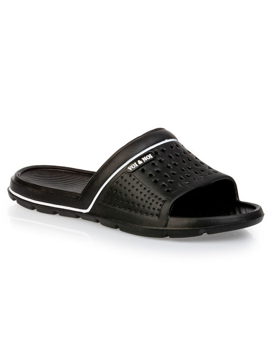 Voi & Noi Men's Flip Flops Black