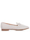 Famous Shoes Women's Synthetic Leather Moccasins White