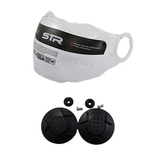 STR Vizor Casca Transparent 691-30-070210