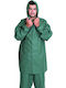 Dispan Waterproof and Windproof Jacket Work Green