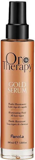 Fanola Oro Therapy 24k Gold Leave In Serum Μαλλιών για Ενδυνάμωση 100ml
